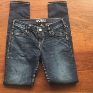 Silver Suki Jeggings - EUC ⭐️ W27/L 31